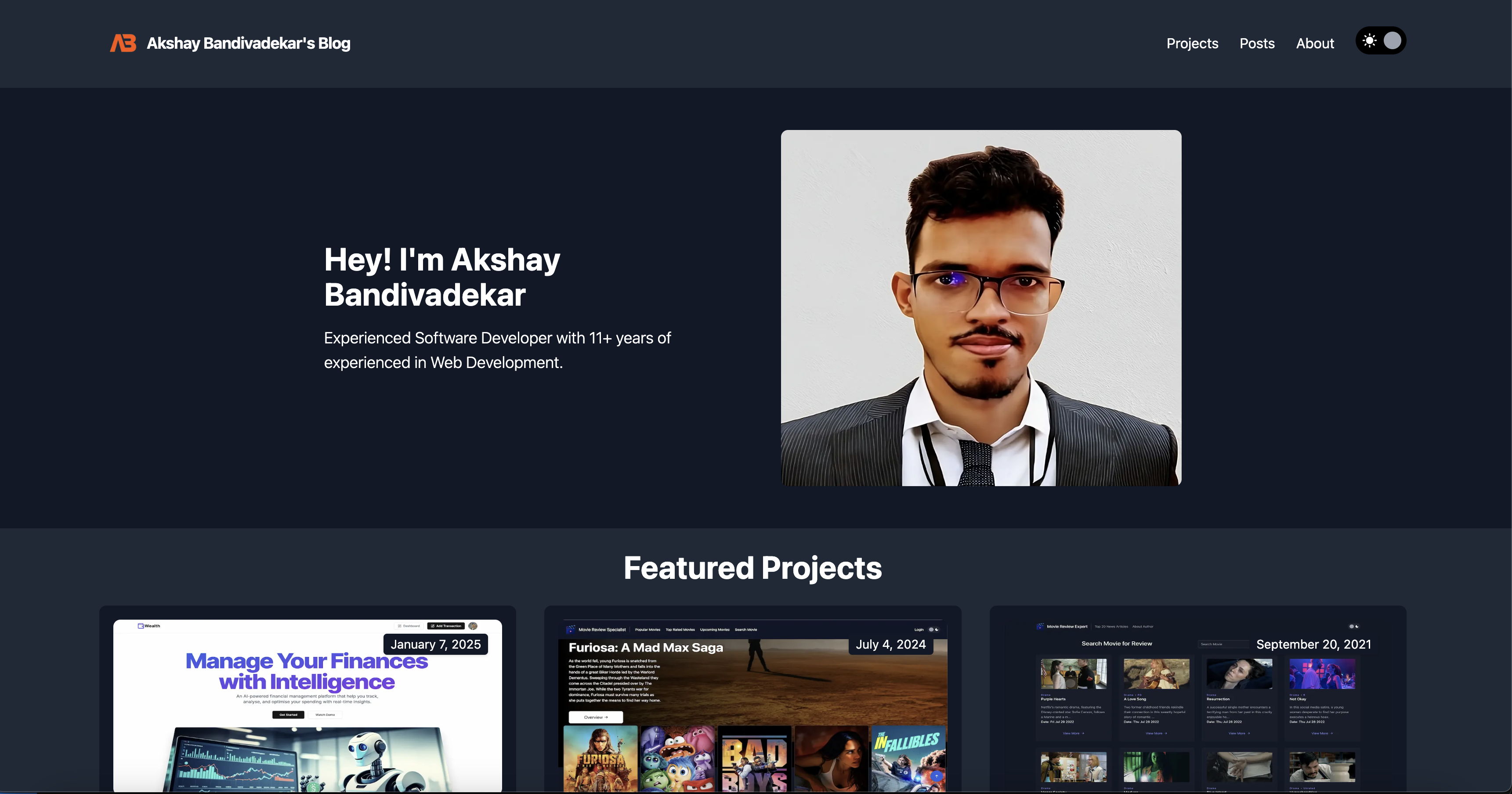 Akshay Bandivadekar's Blog